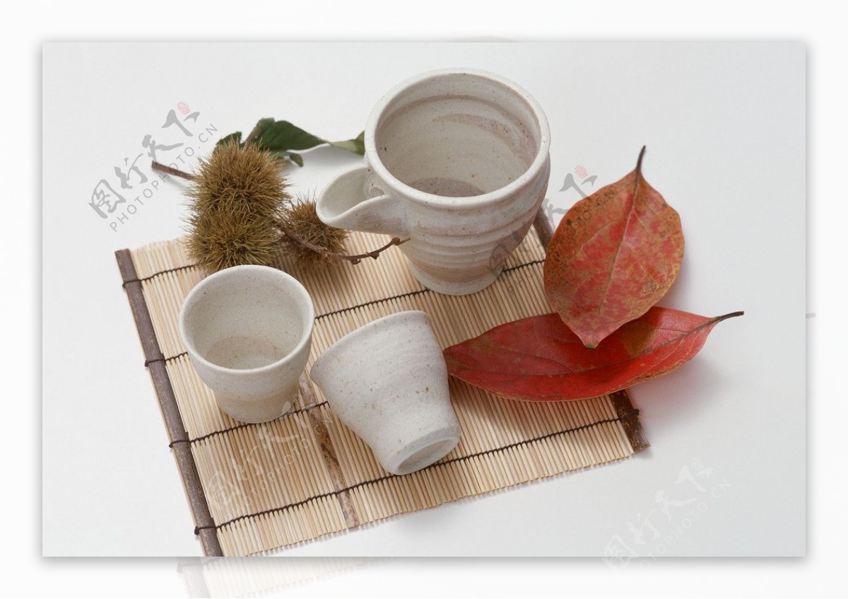 粗瓷茶具图片