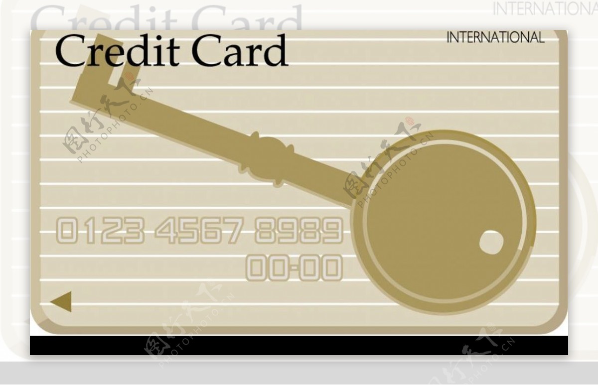 信用卡插画图片