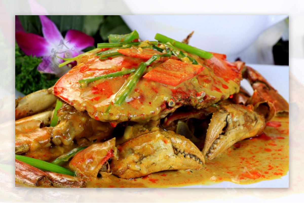 泰式咖喱蟹 —— 好吃的像是在做梦！