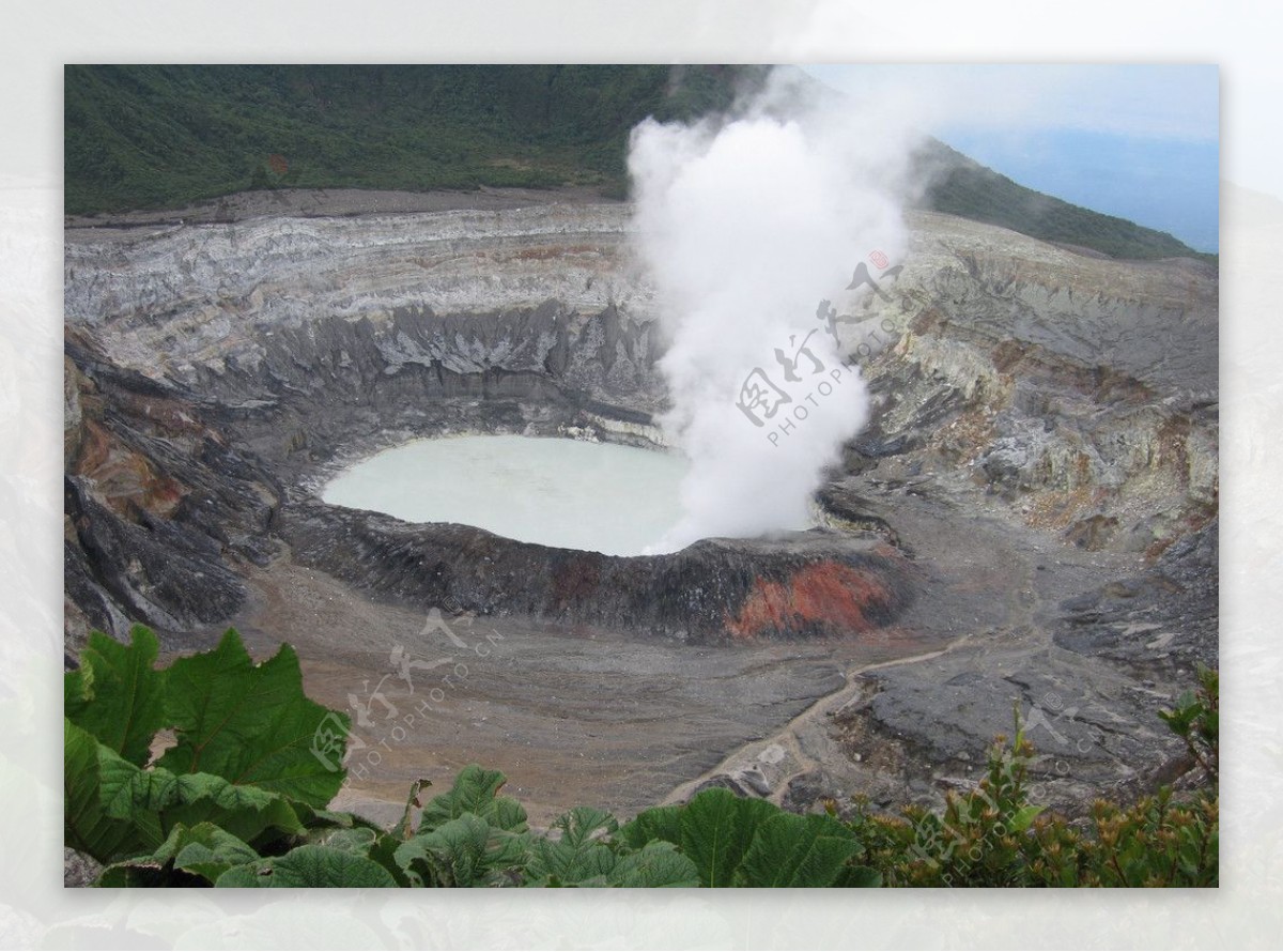 哥斯達黎加POAS火山口图片