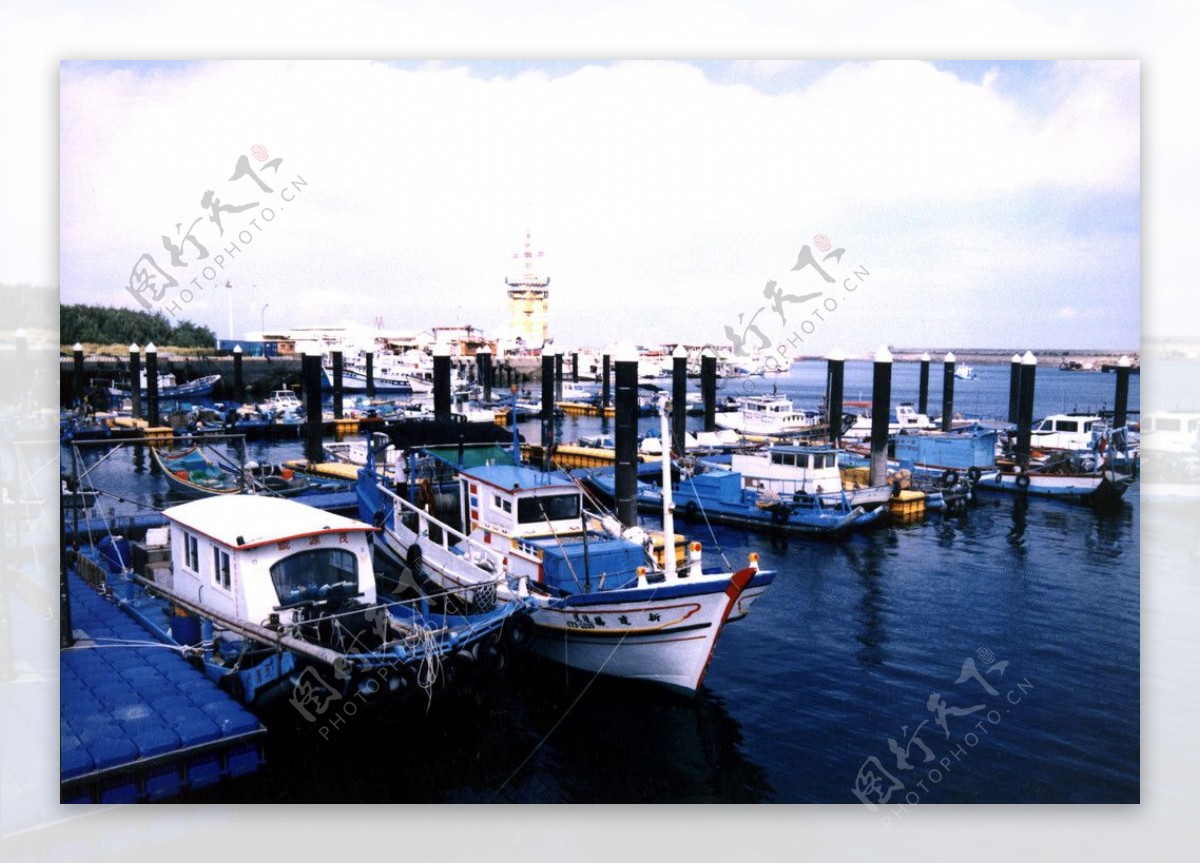 梧棲漁港图片