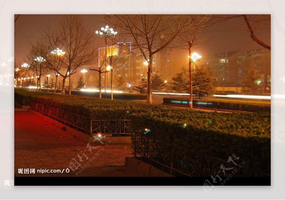 霸州夜景图片