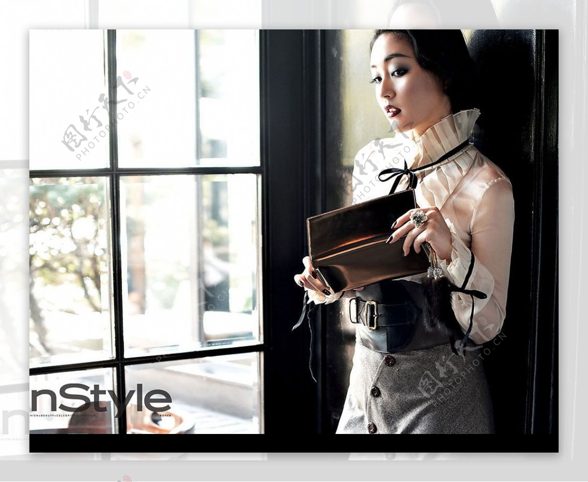 韩国Instyle封面模特1图片