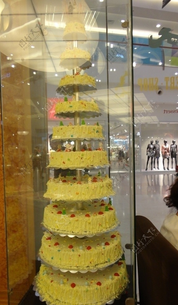 塔式蛋糕图片