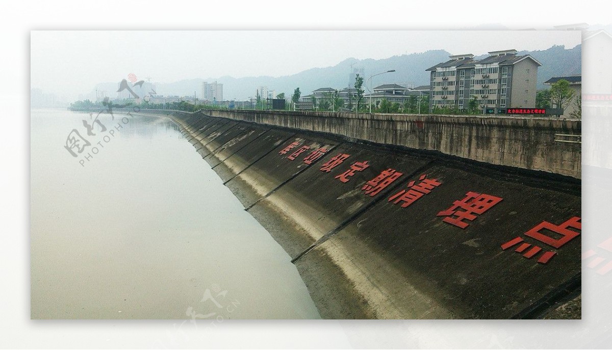 水库风景图片