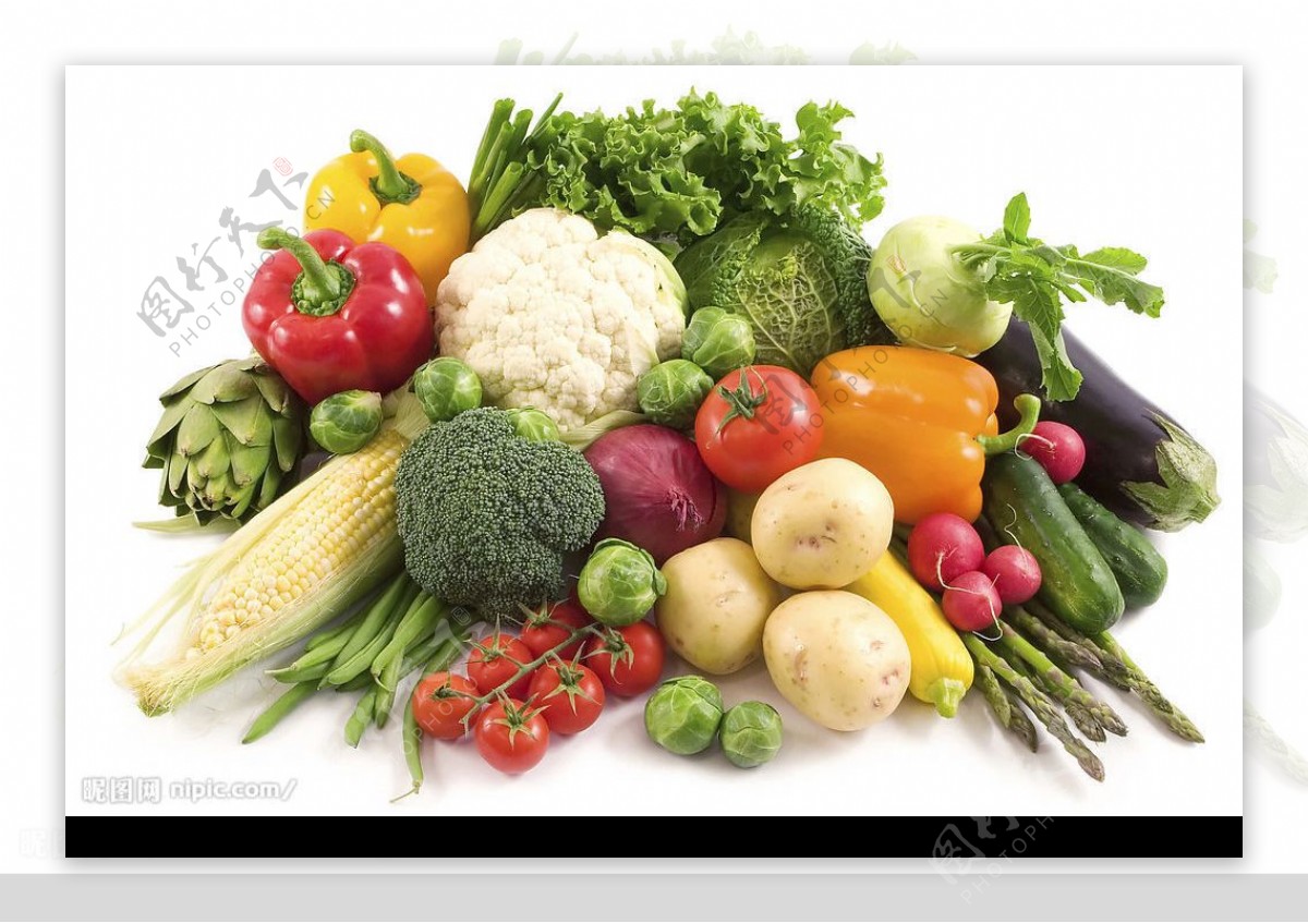 蔬菜集合高清图片素材1