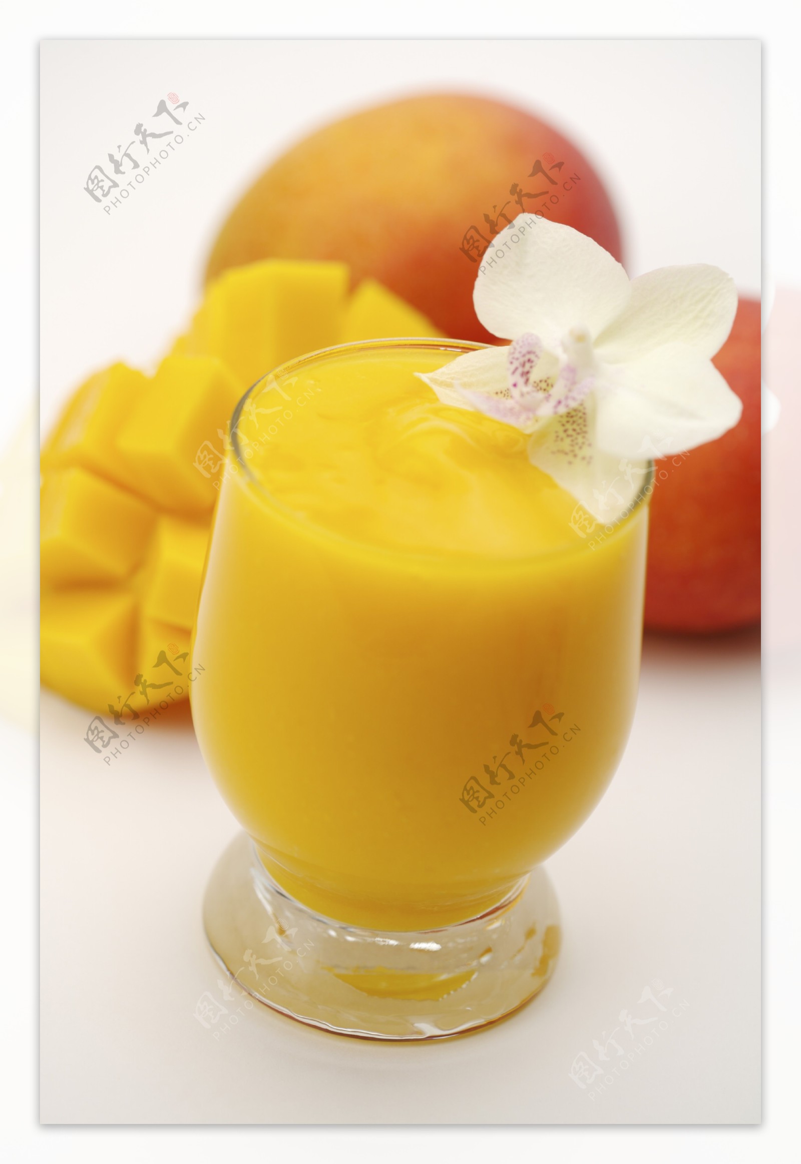 芒果浆芒果汁图片