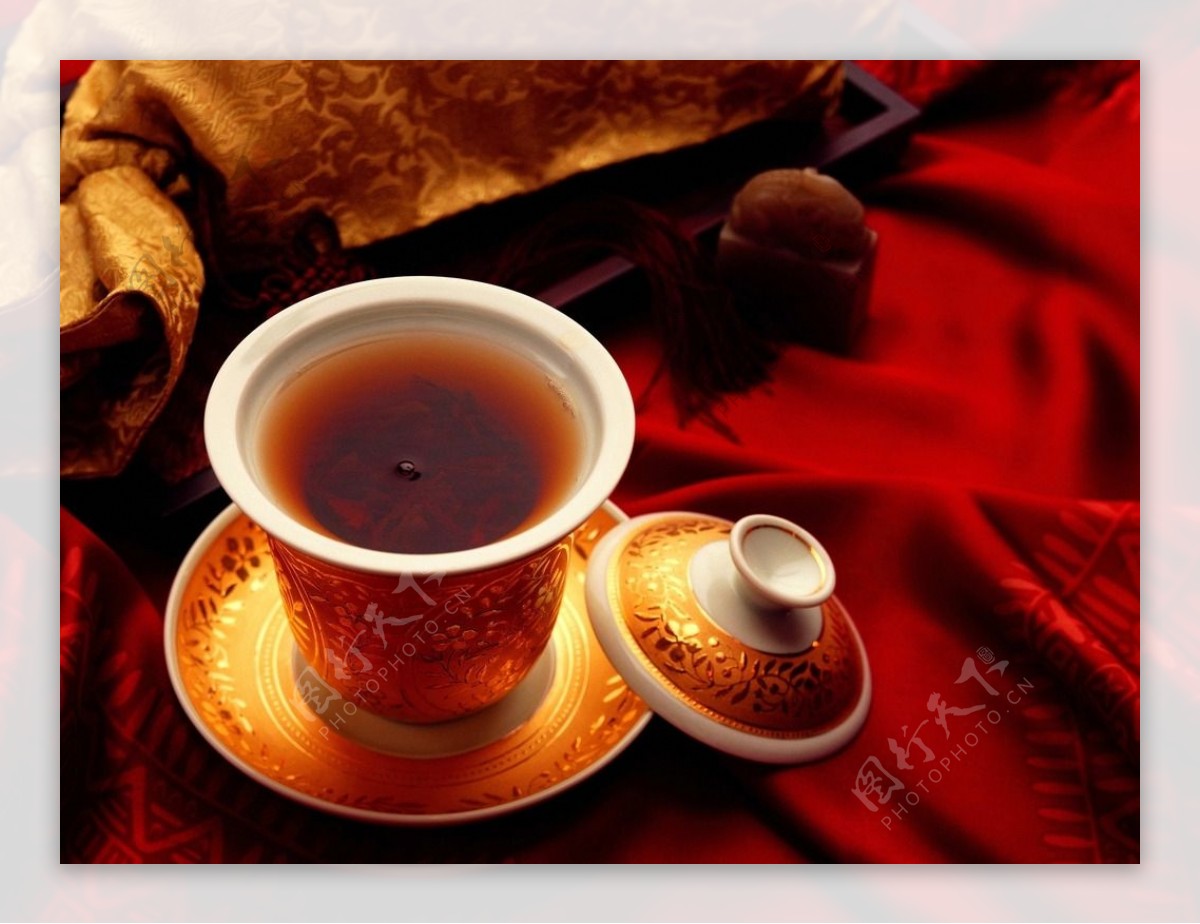 红茶丝绸图片