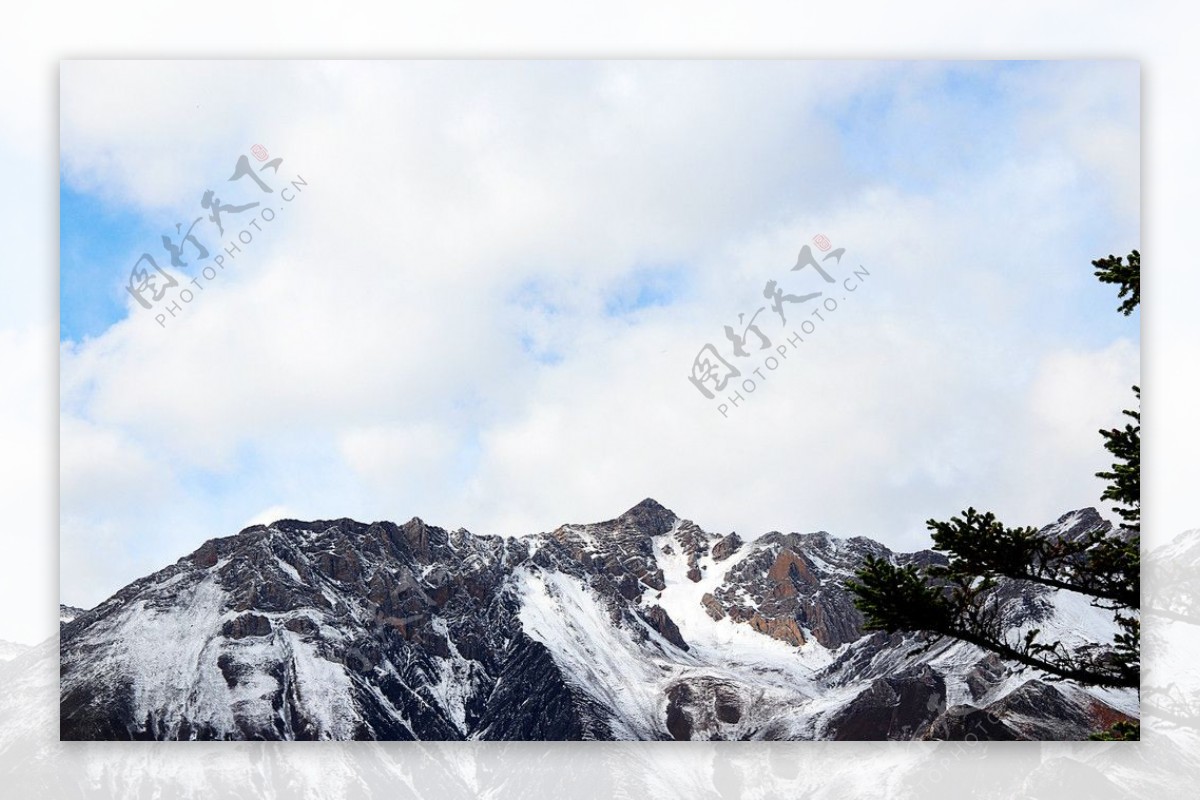 雪山图片