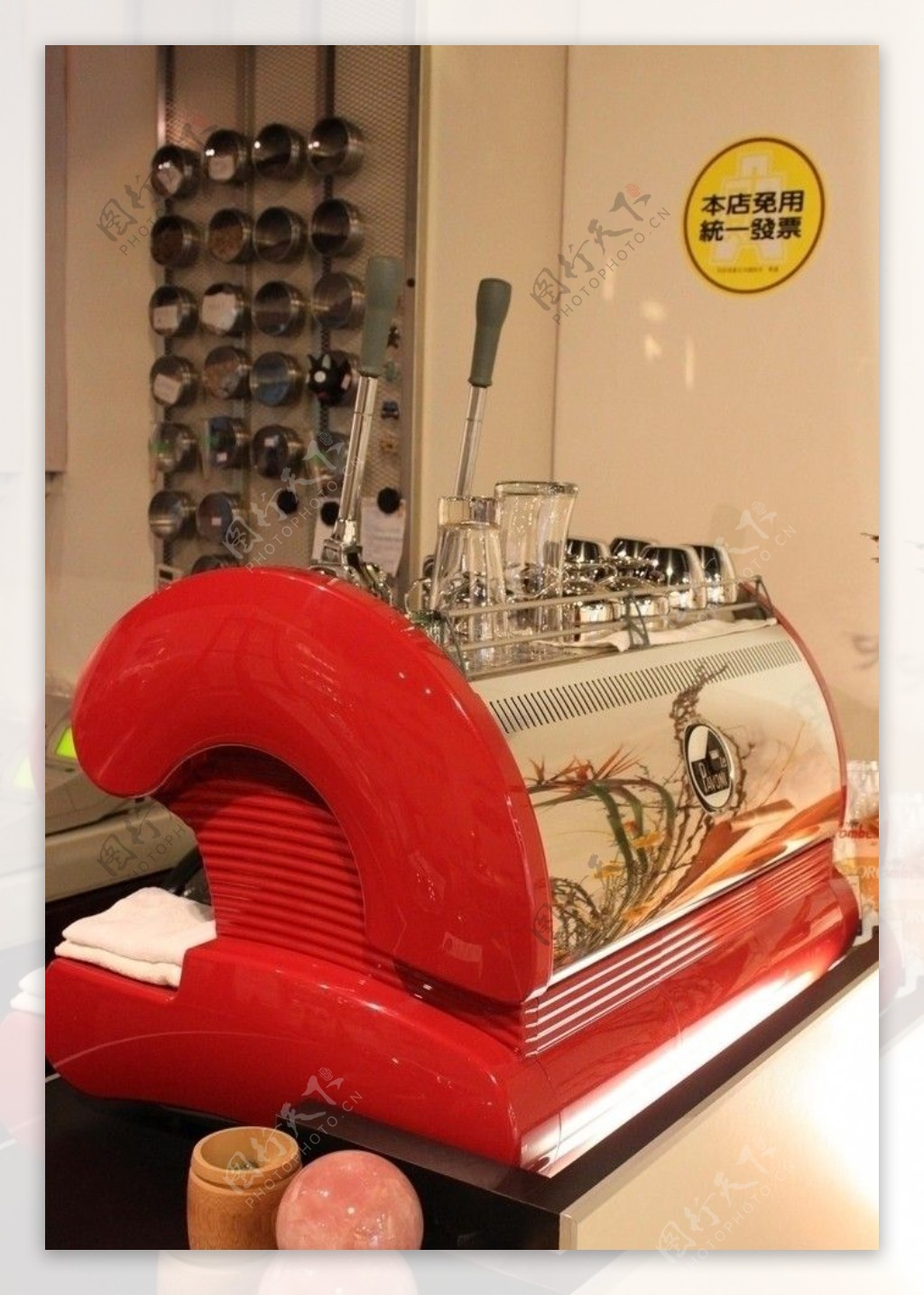 卡布里机械式咖啡机图片