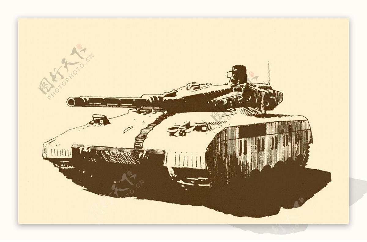 以色列梅卡瓦坦克图片
