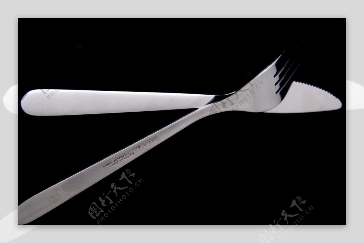 刀叉勺子图片