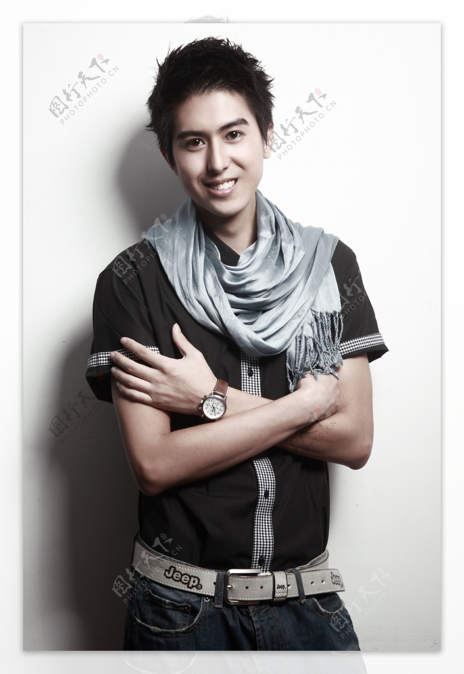 手表模特亚洲男模特图片