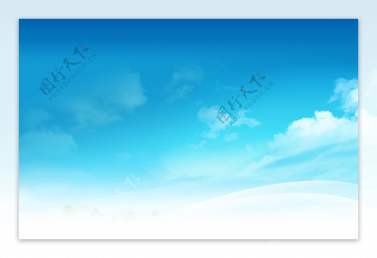 蓝色天空LOGO图片素材-编号10544594-图行天下