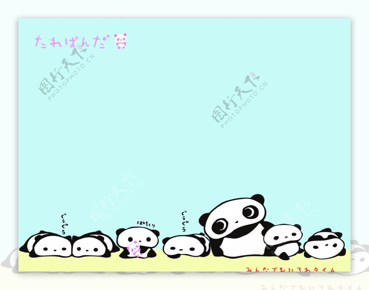 可爱小熊猫图片