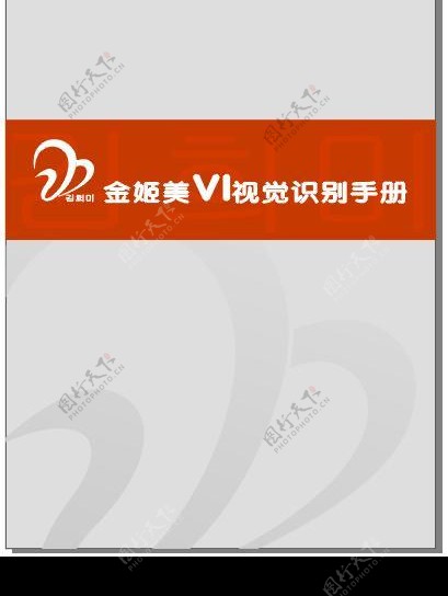 金姬美VI模板全套21页图片