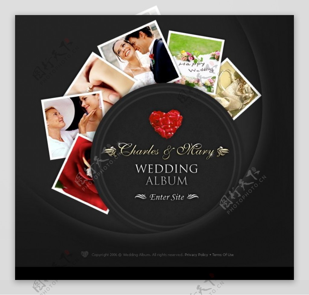 婚庆网站首页图片
