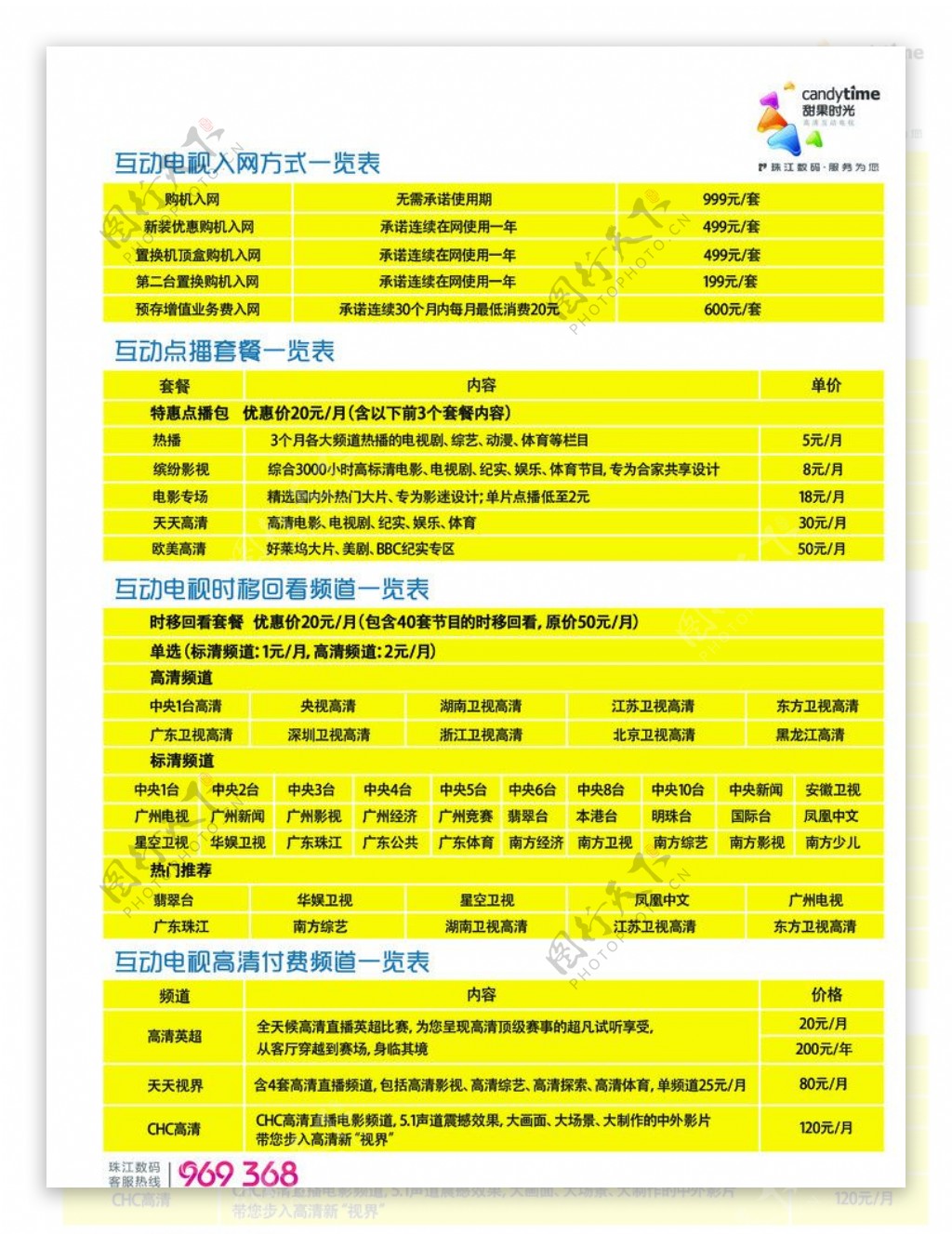 甜果时光点播宣传广告图片