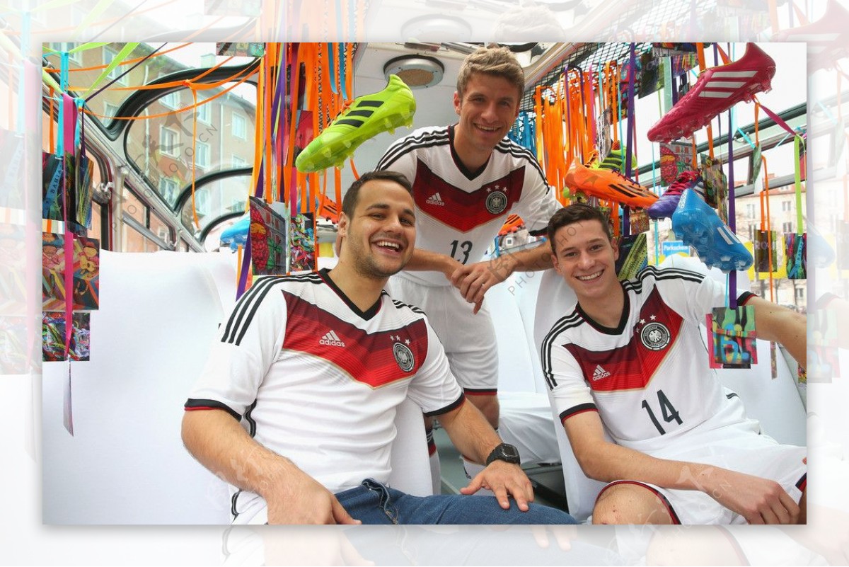 德国国家队队服广告图片