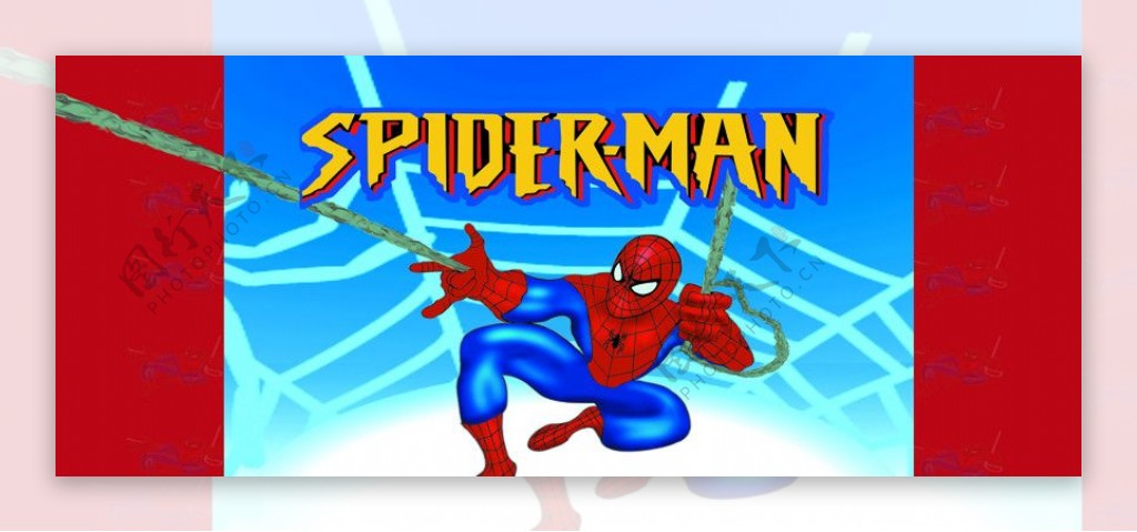 蜘蛛侠动画版设计图图片