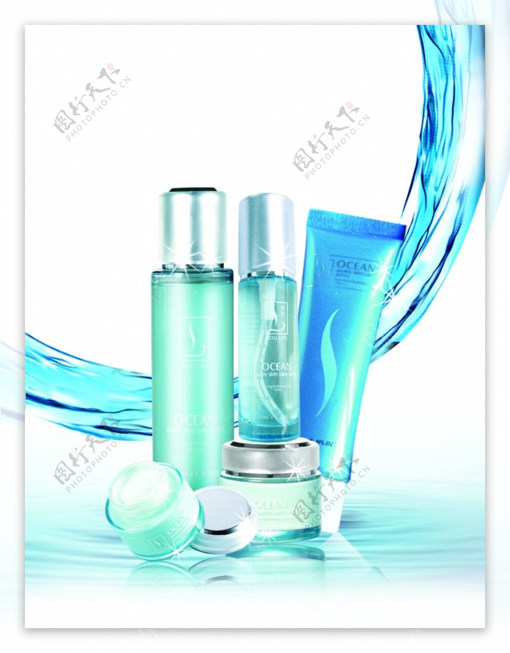 OCEAN化妆品广告图片