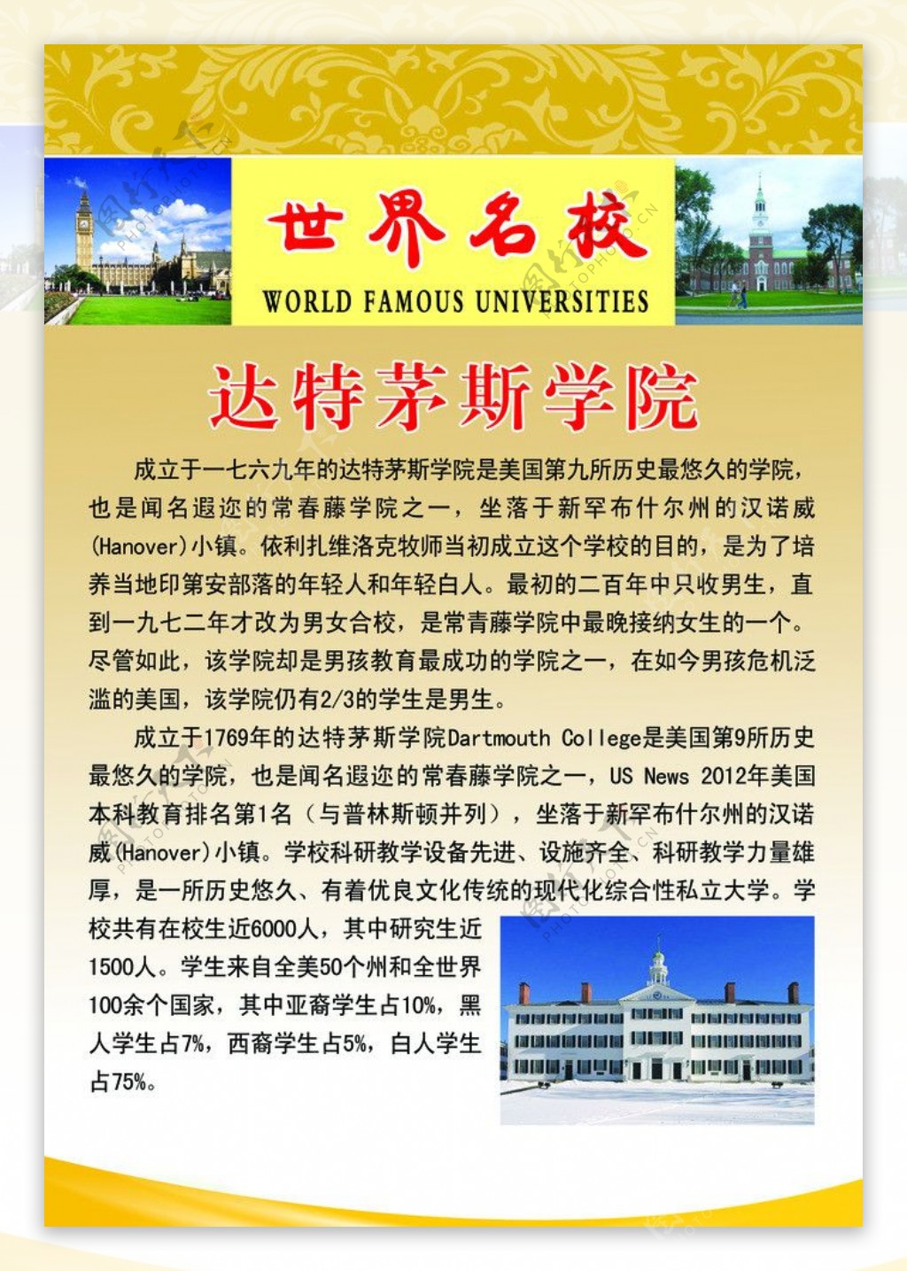 达特茅斯大学图片