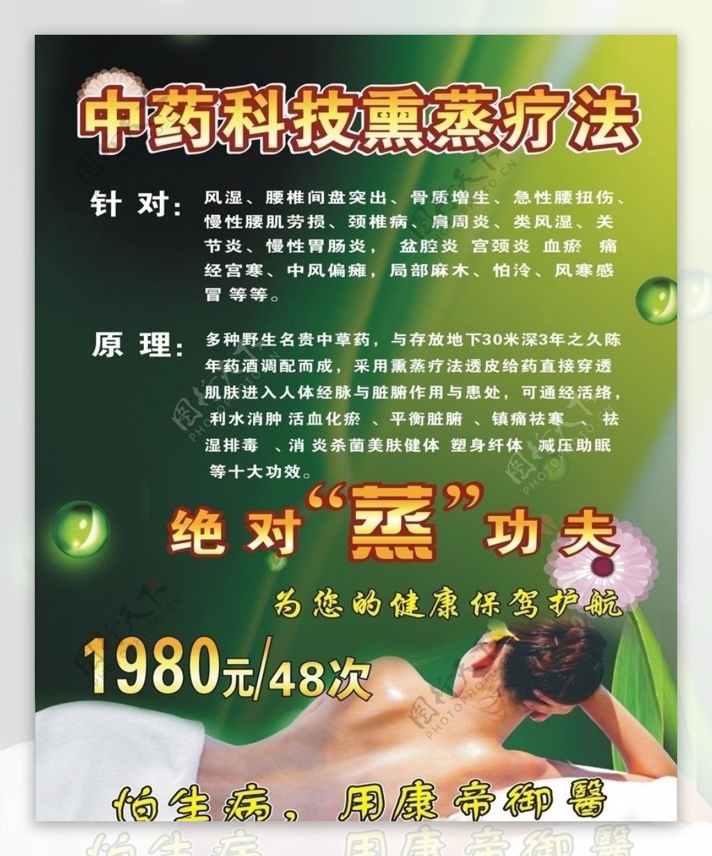 中药科技熏蒸疗法熏蒸图片