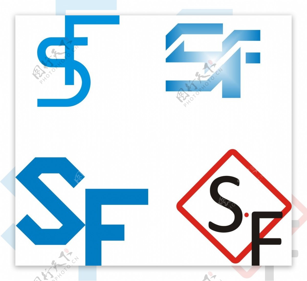 SF字母设计