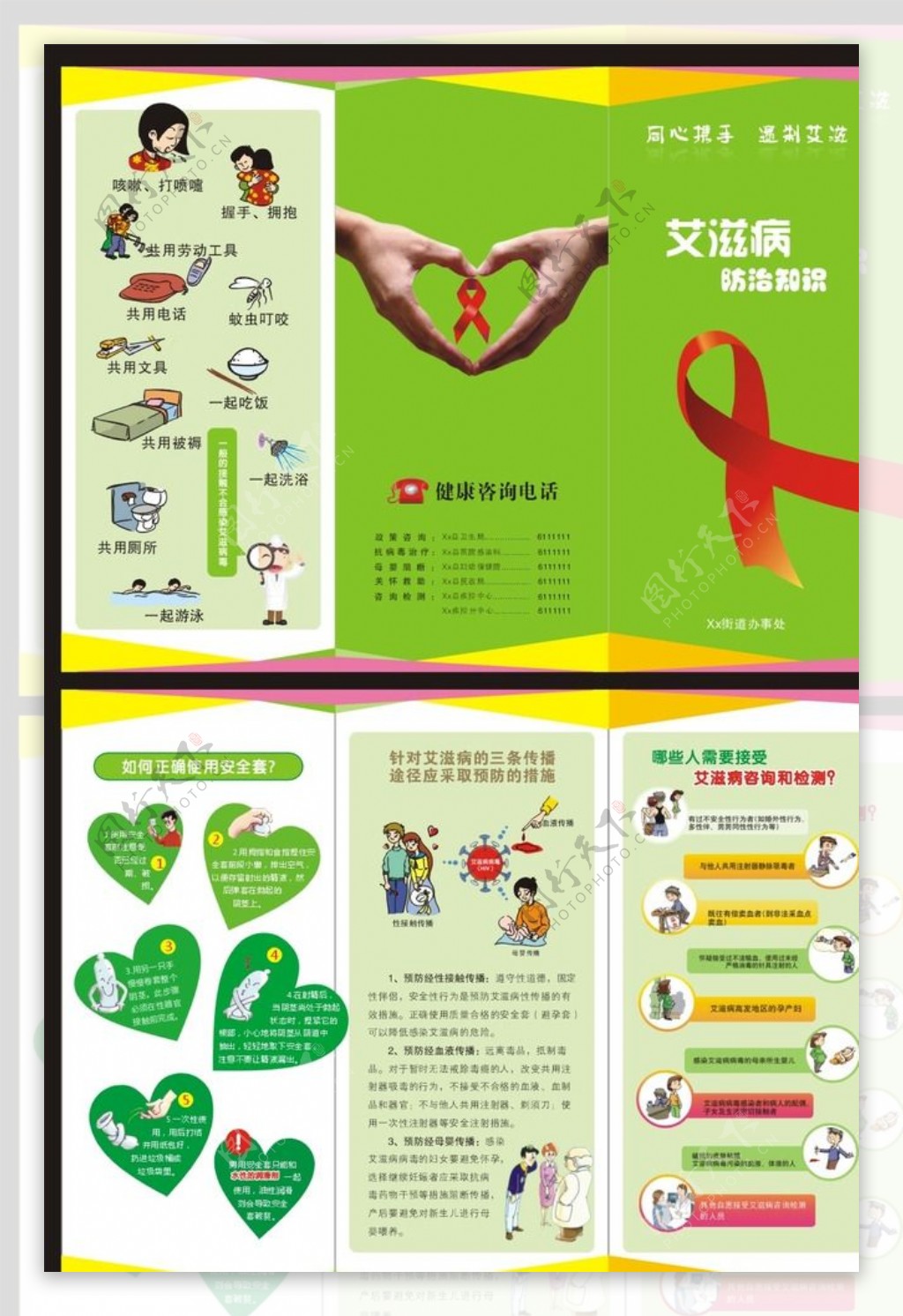 艾滋病知识宣传手册