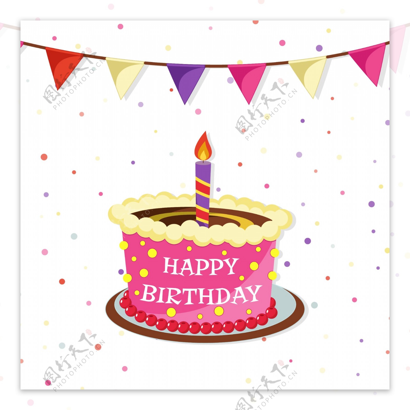 生日蛋糕图片素材免费下载 - 觅知网