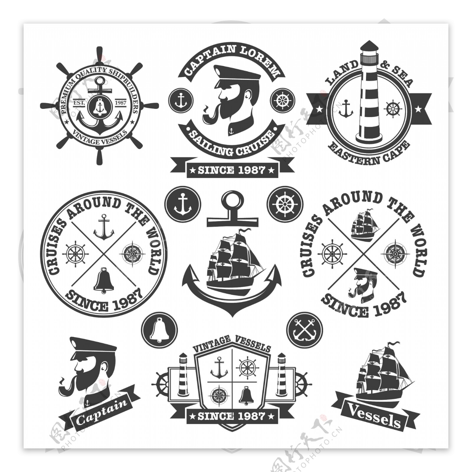 航海水手海军图标