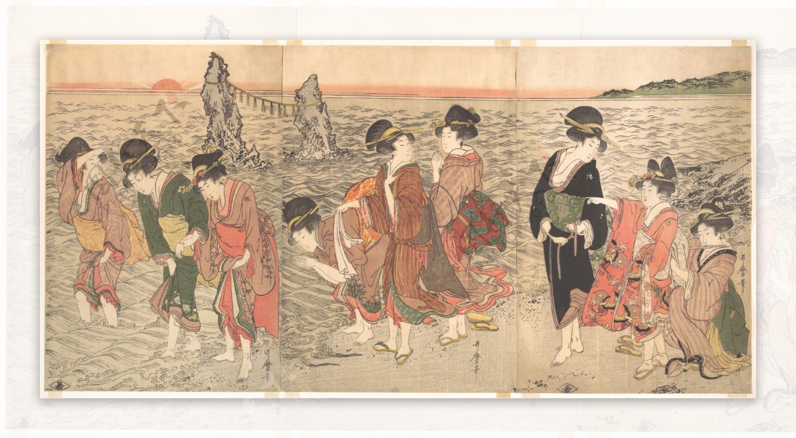 日本浮世绘日本名画浮世绘