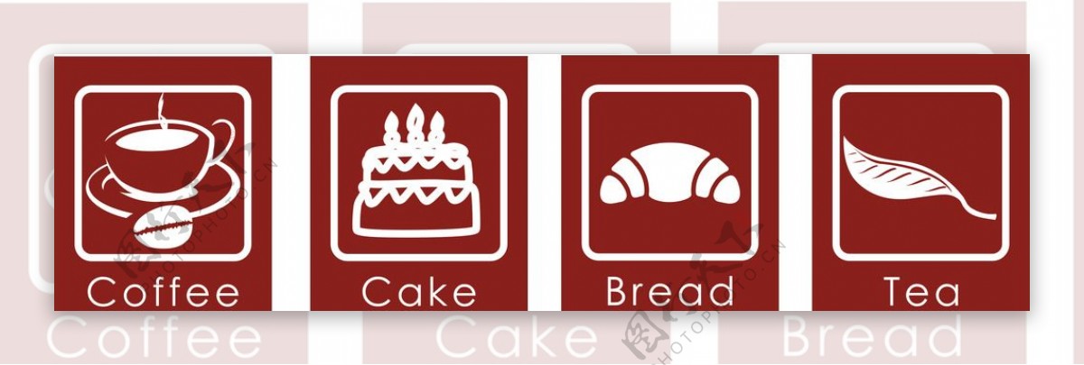 蛋糕店标志