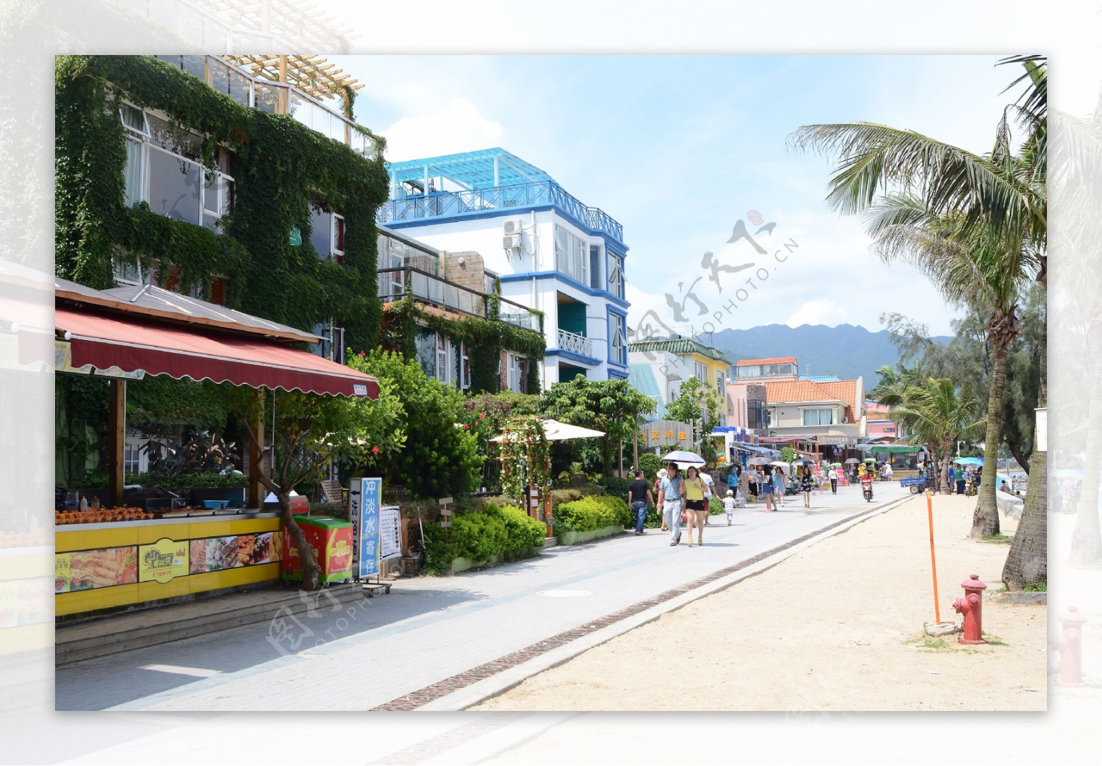 大鹏海边街景