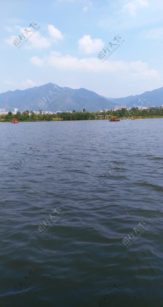 清远飞来湖湖景