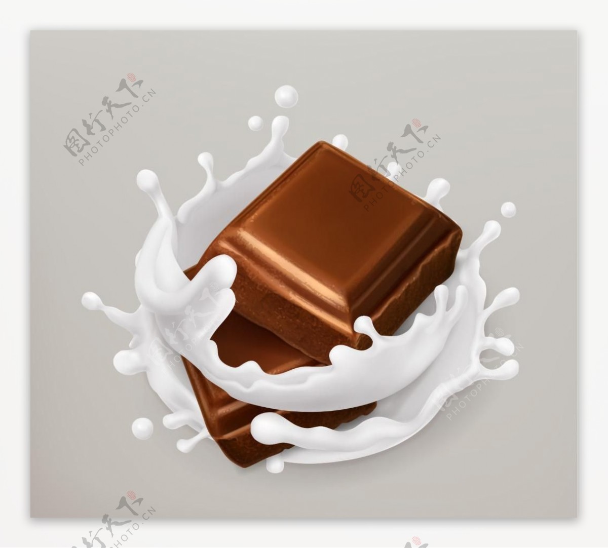 牛奶巧克力海报模板源文件宣传活