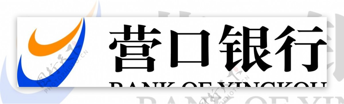营口银行标志logo