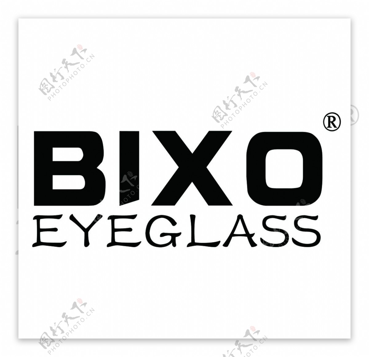 比克索BIXO眼镜标志AI矢量