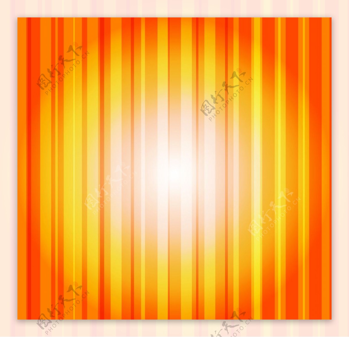橙色竖纹背景图