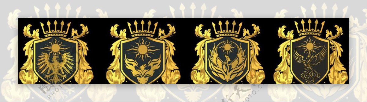 金色凤凰皇冠logo