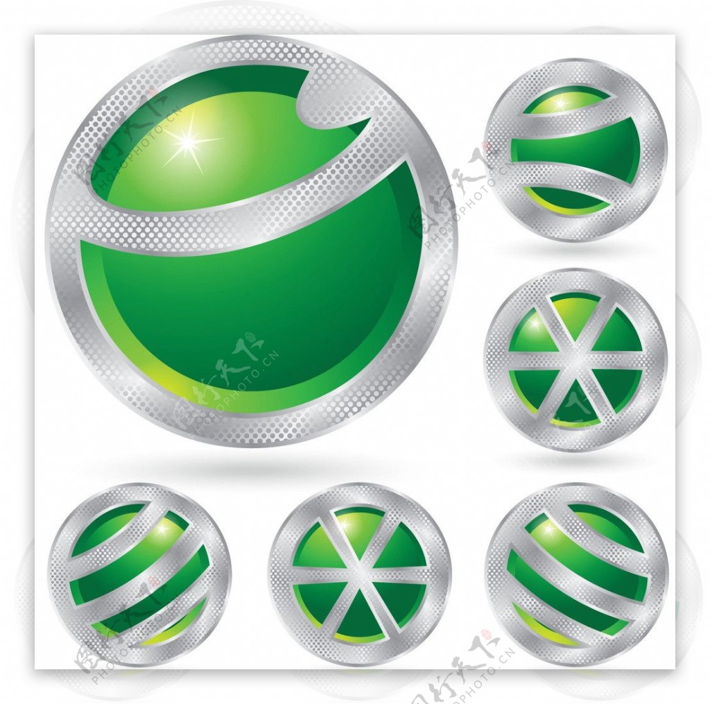 3d球体企业logo标志设计
