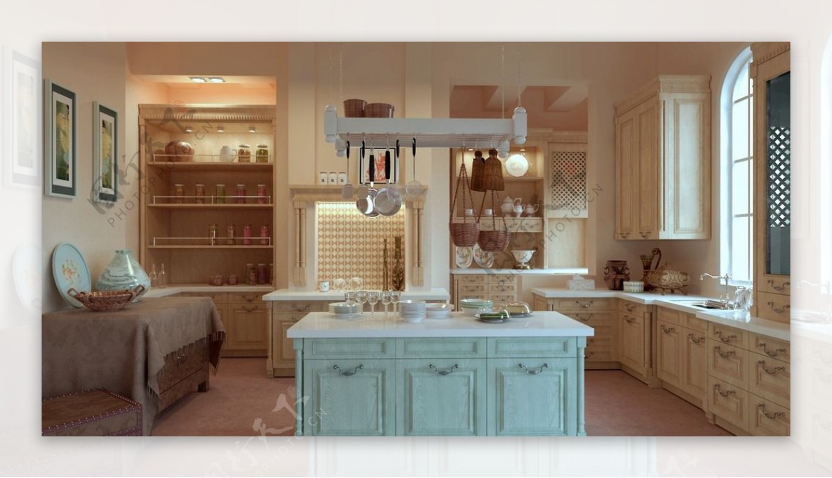 厨房精品室内家装设计欧式
