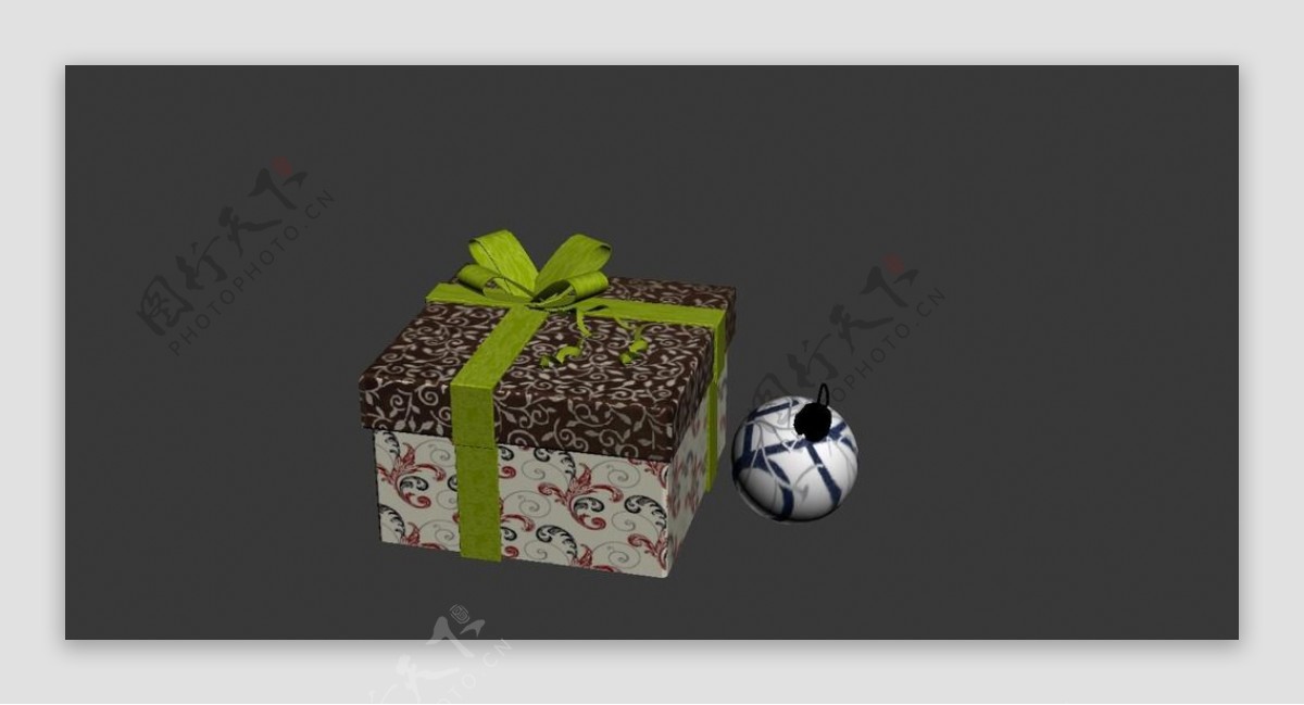 礼品盒3d模型