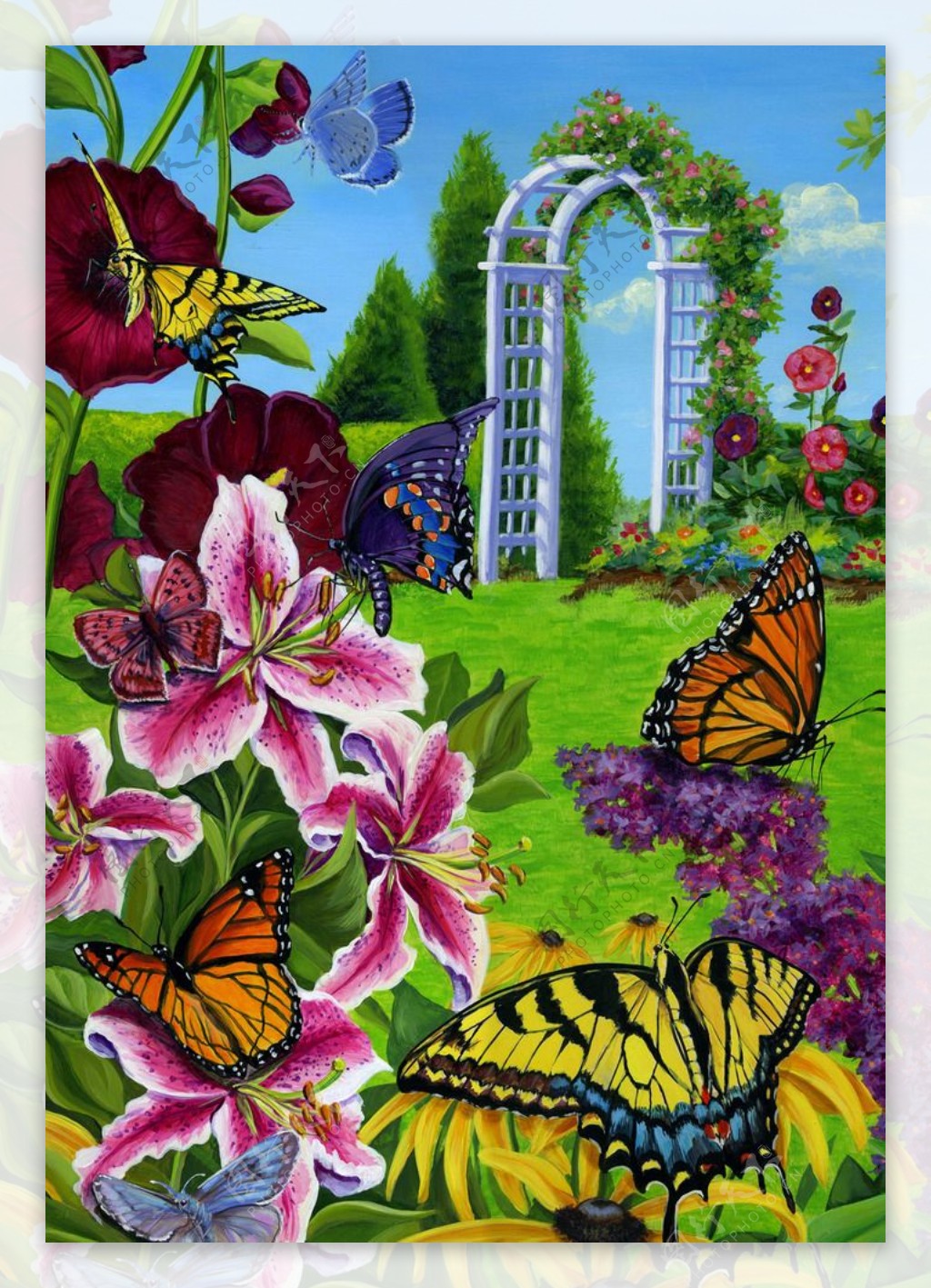 蝴蝶 花朵 花园 - Pixabay上的免费照片 - Pixabay