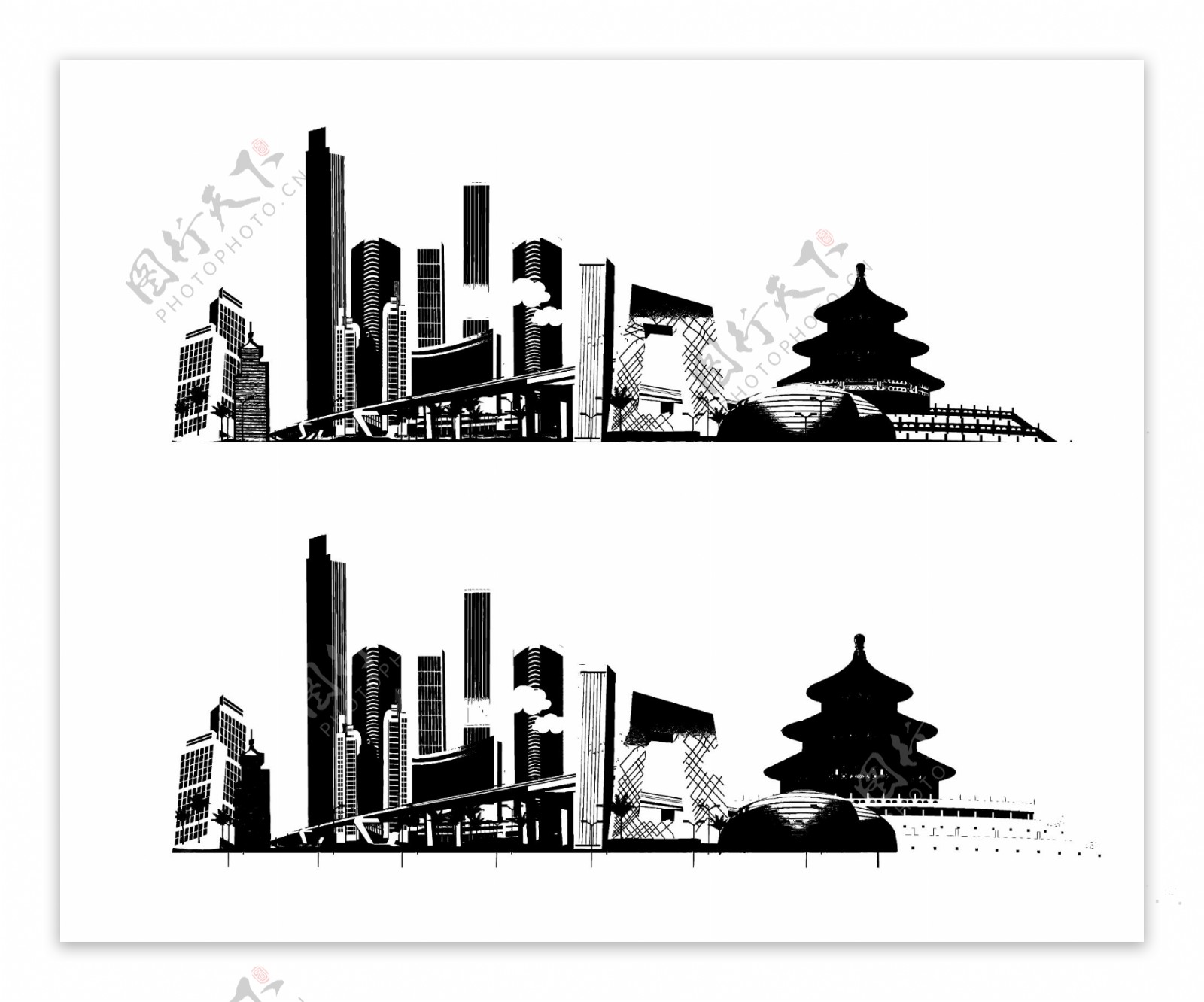 北京图片城市剪影