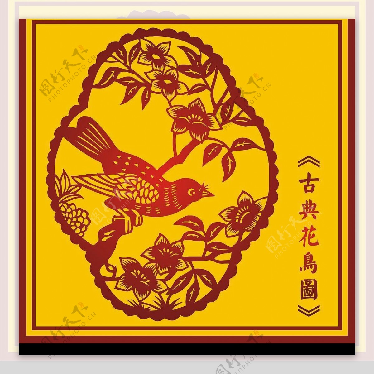 中国古典鸟语花香图3