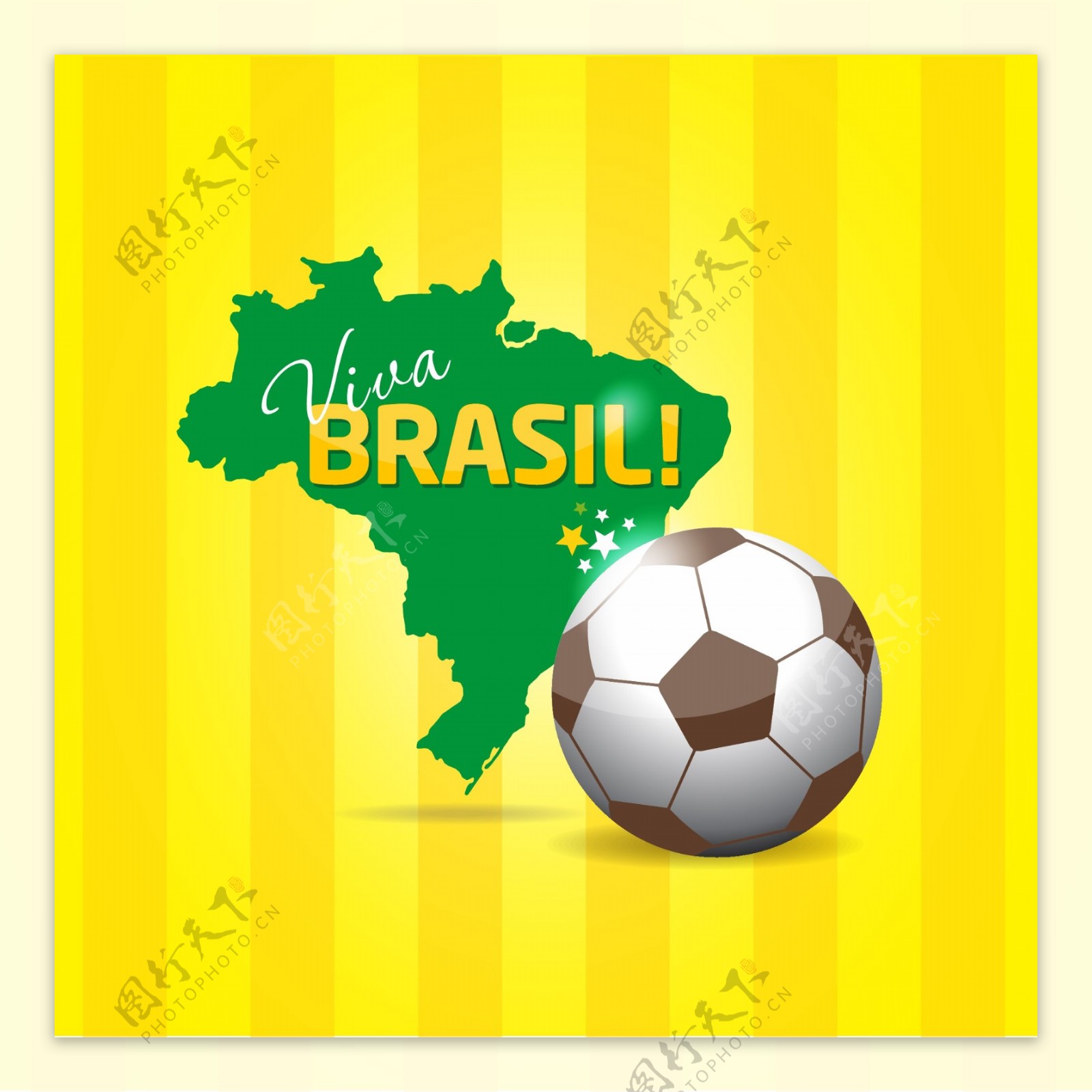 巴西足球海报