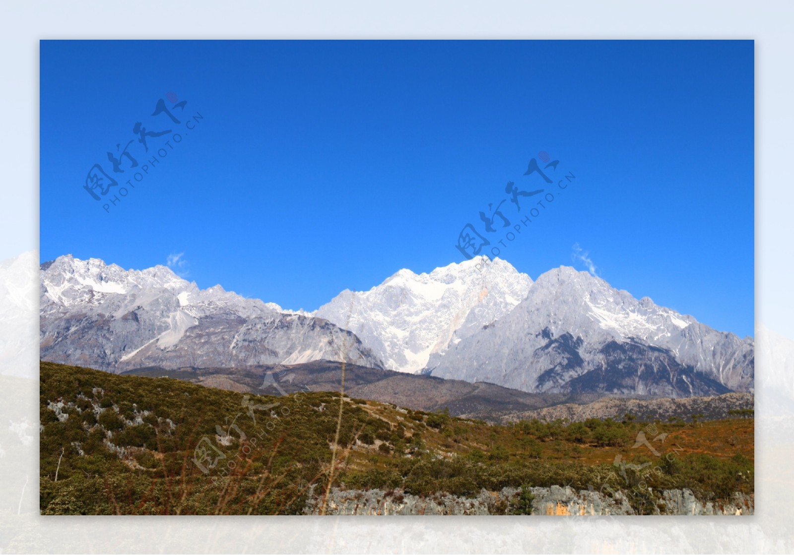 丽江雪山