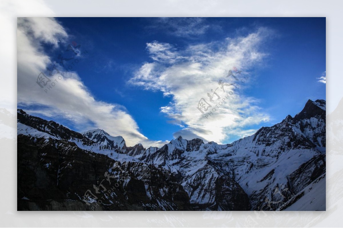 尼泊尔雪山