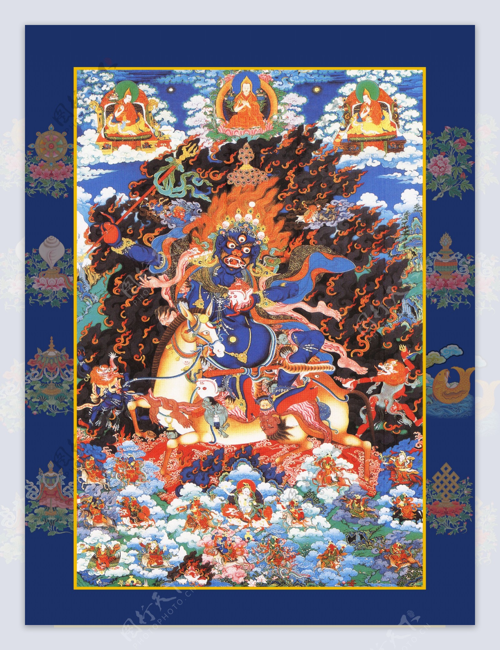 西藏唐卡图片素材-编号13073026-图行天下